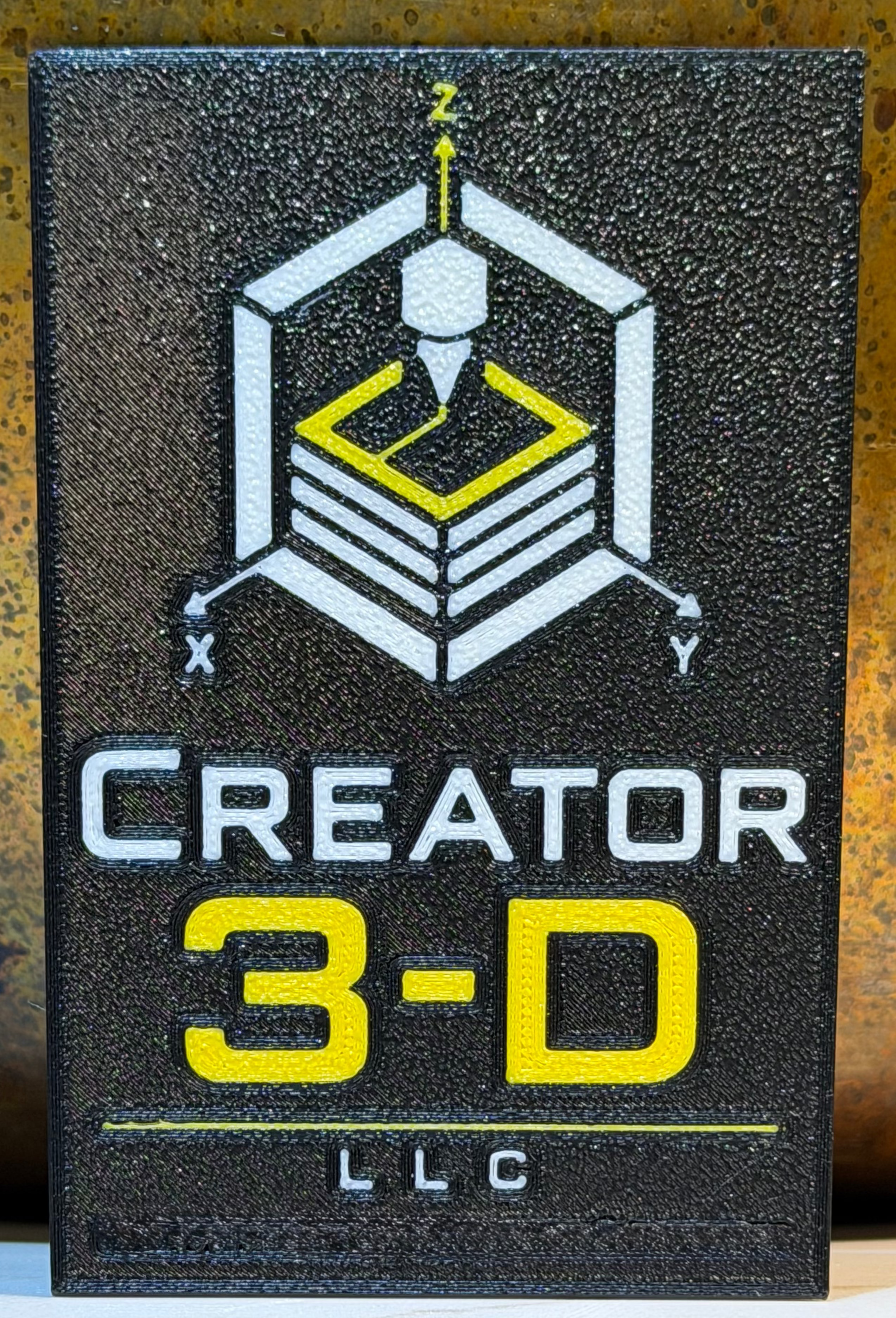 “TAP TO BUSINESS” | Custom 3D Printed NFC Business Card | Personalized Tap Card