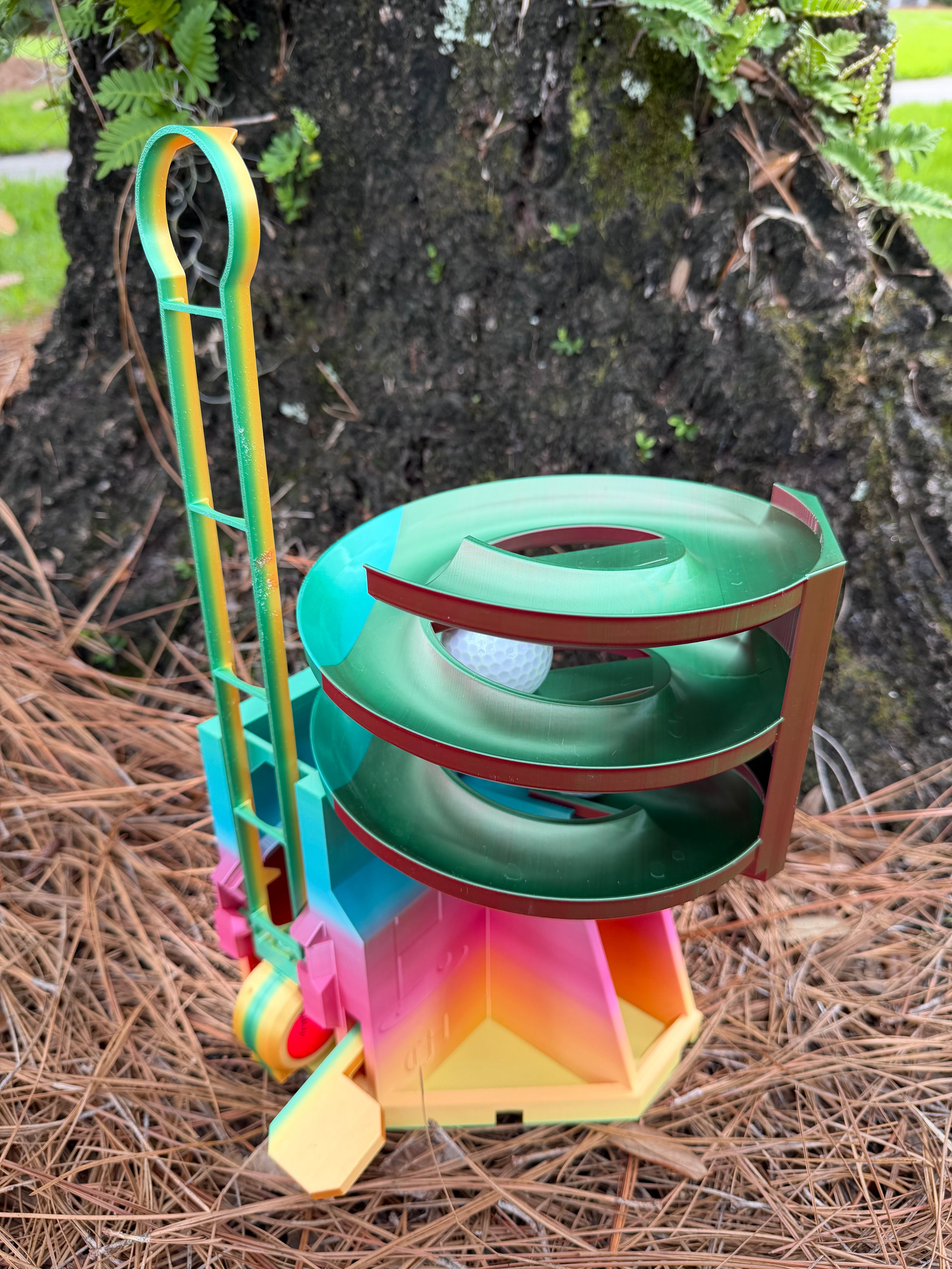 Custom Golf Ball Dispenser - Logo Embedding Available