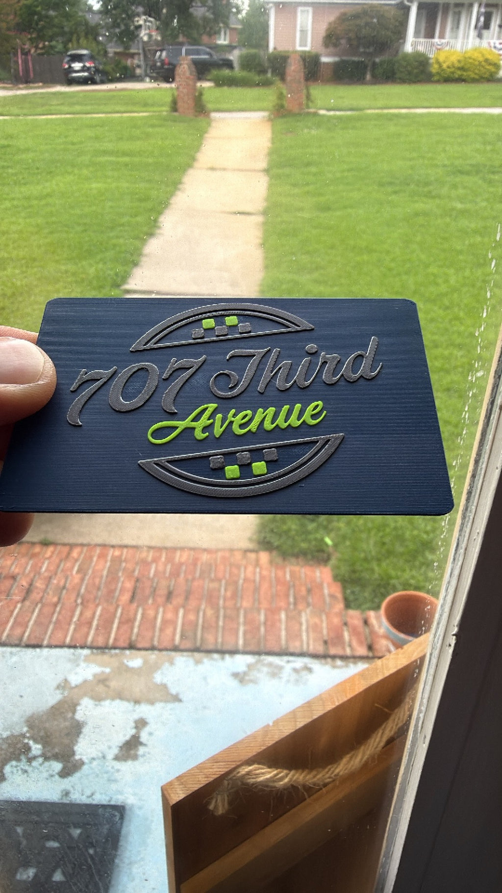 “TAP TO BUSINESS” | Custom 3D Printed NFC Business Card | Personalized Tap Card
