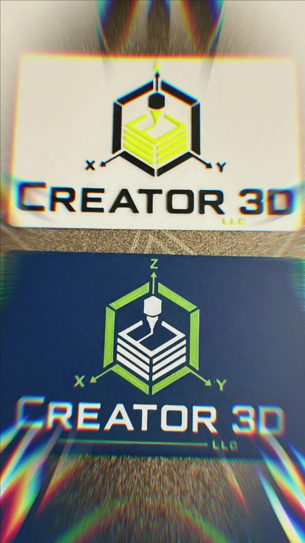 “TAP TO BUSINESS” | Custom 3D Printed NFC Business Card | Personalized Tap Card
